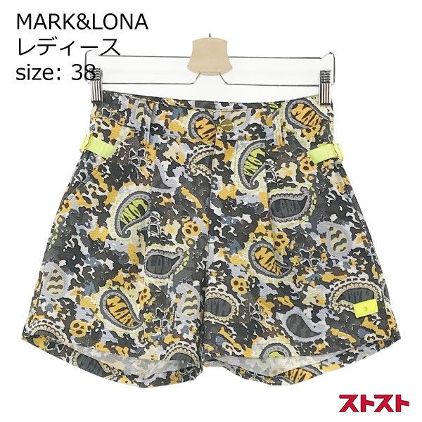 MARK&amp;LONA - MARK &amp; LONAマークアンドロナ  キュロットパンツ MARK&LONA マークアンドロナ ハーフパンツ ブラック系 サイズ