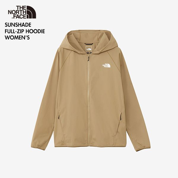 2025 THENORTHFACE NPW22435 ノースフェイス サンシェイドフルジップフーディ レディース UV 紫外線 カット CKクラシックカーキ L