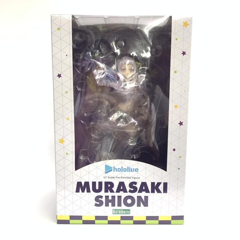 中古】未開)コトブキヤ 紫咲シオン 1/7 特典ニヒヒ顔パーツ付き[18