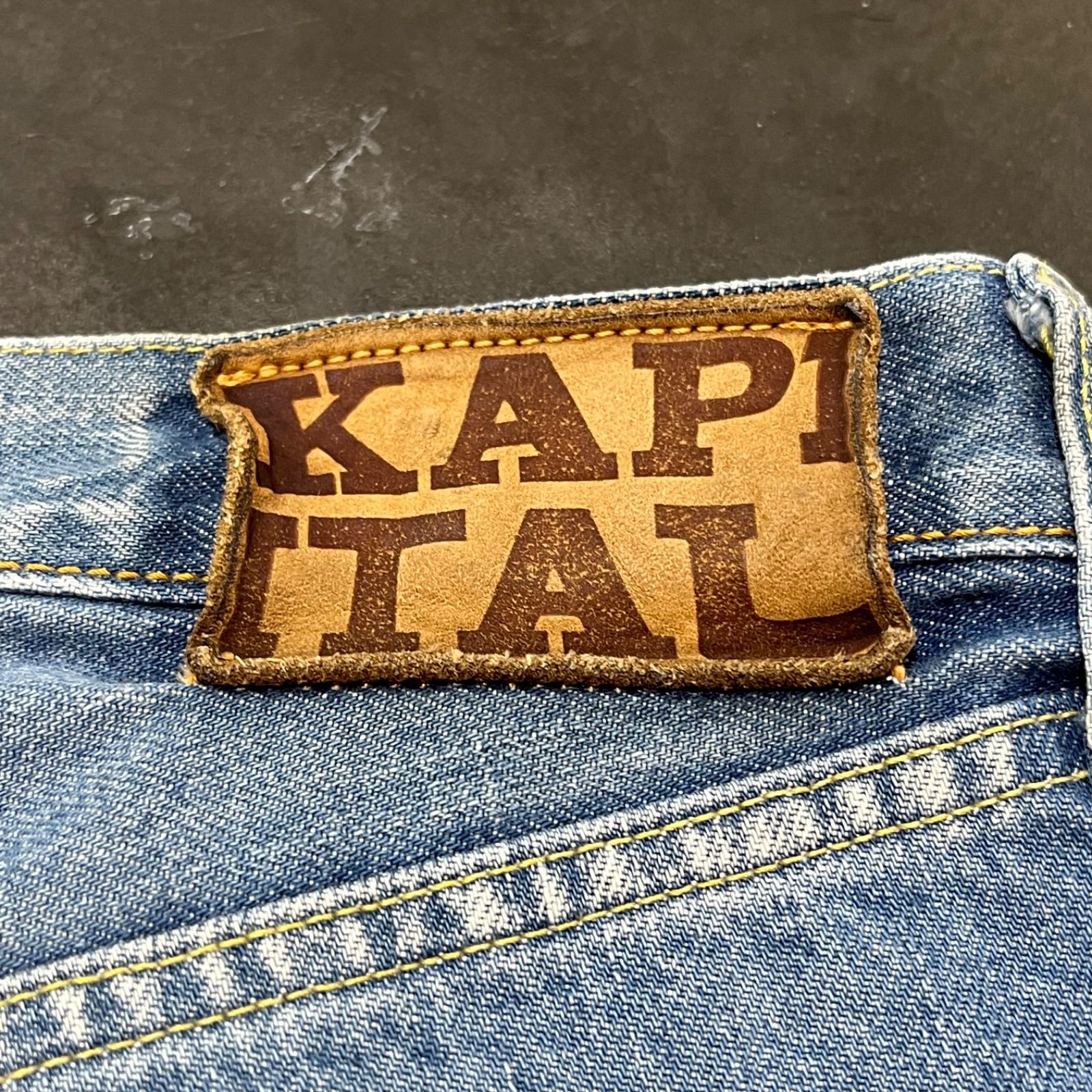 KAPITAL Bone Denim Shorts ボーン デニム ショーツ ハーフ