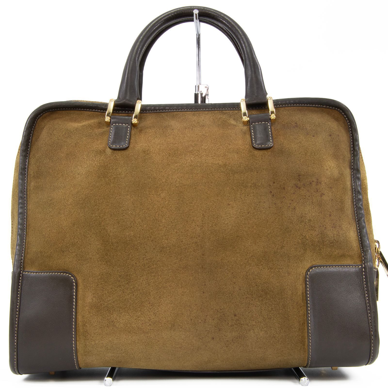 本物 送料無料 ロエベ ハンドバッグ ミニボストンバッグ メンズ