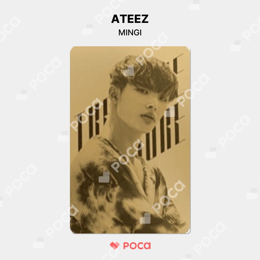 ATEEZ ミンギ】 ATEEZ TREASURE : Hidden Map Episode.1 公式 トレカ