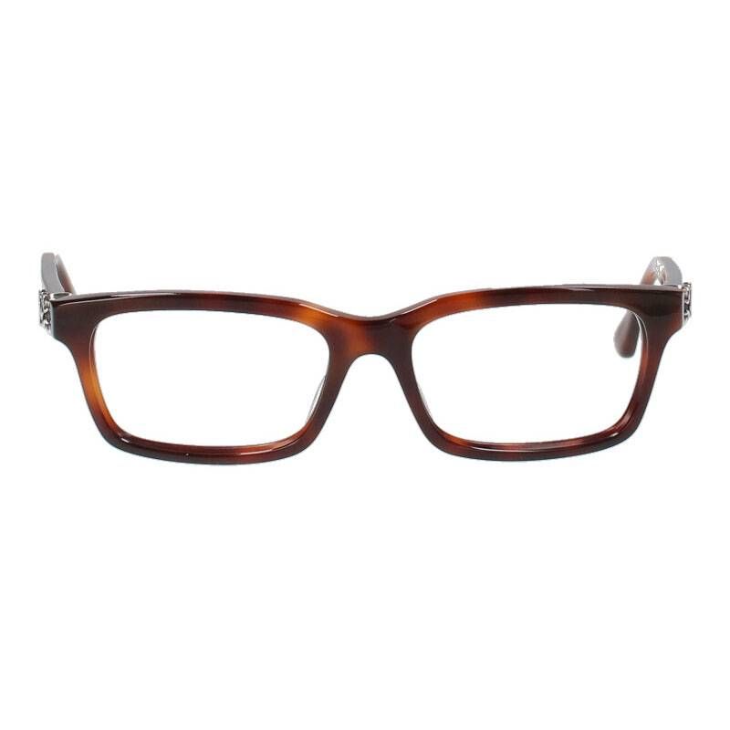 クロムハーツ RUMPLEFORESKIN-A ダガーテンプルスクエア型サングラス/眼鏡 メンズ ｰ