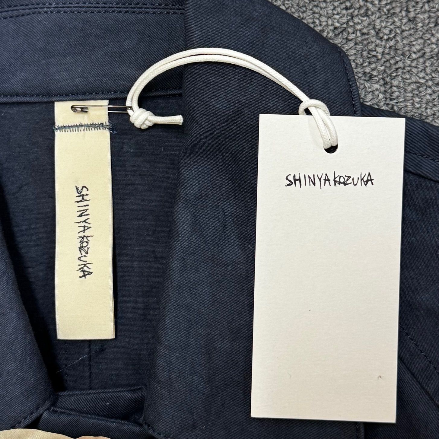 参考上代75900円 未使用品 SHINYAKOZUKA 24SS MAC AS CANVAS ショート