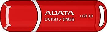 【-非常に良い】ADATA USBメモリ USB3.2 Gen1 64GB キャップ付 レッド AUV150-64G-RRD