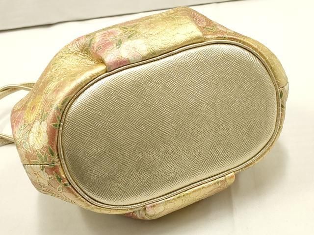 ☆★中古・美品・おき宗・和装バッグ★☆ 未使用希少おき宗 OKISO 草履＆和装バッグセット 昭和レトロ アート柄