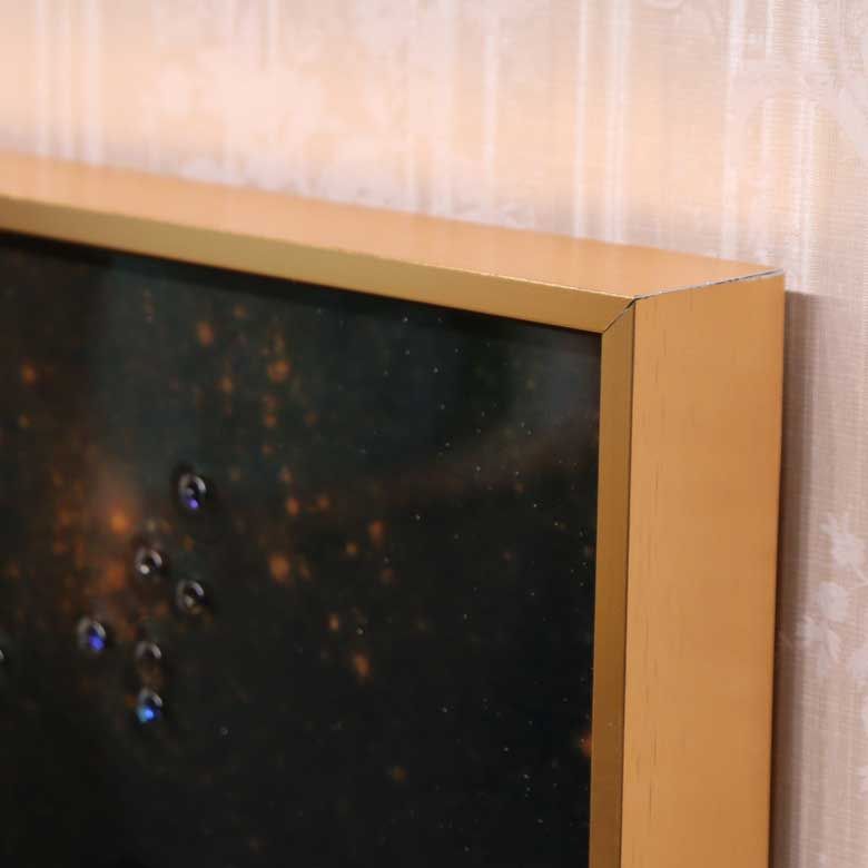 アートフレーム WOLRD 世界地図 水晶絵 アートパネル ウォールデコ モダン クラシック ブルックリン アンティーク NEXPOTALLINN_EU