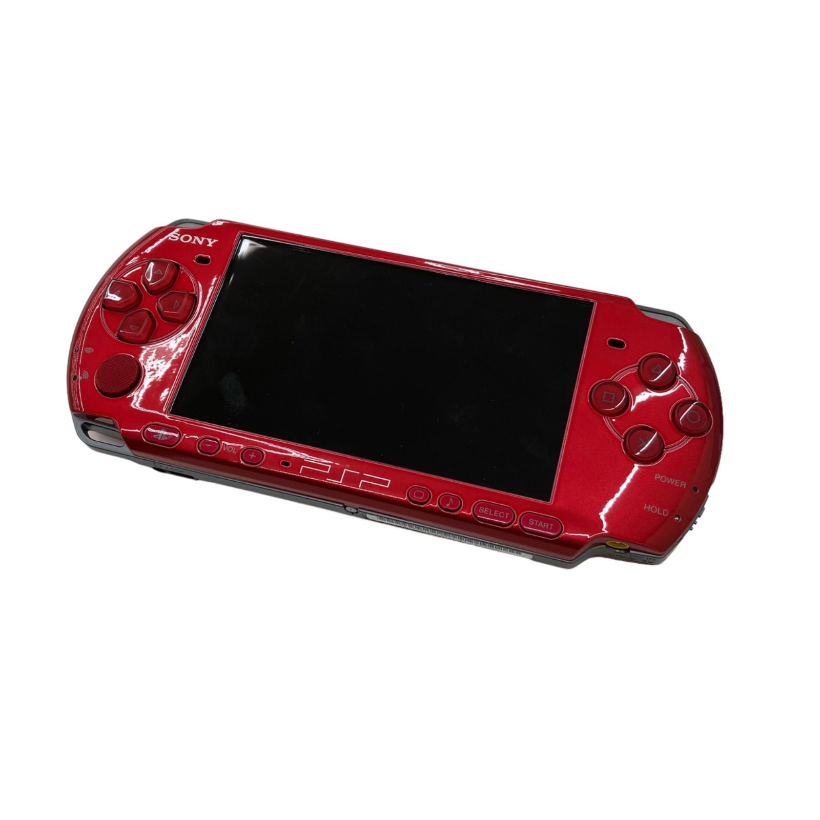 SONY PlayStation Portable PSP-3000中期 ラディアント・レッド 動作未確認品