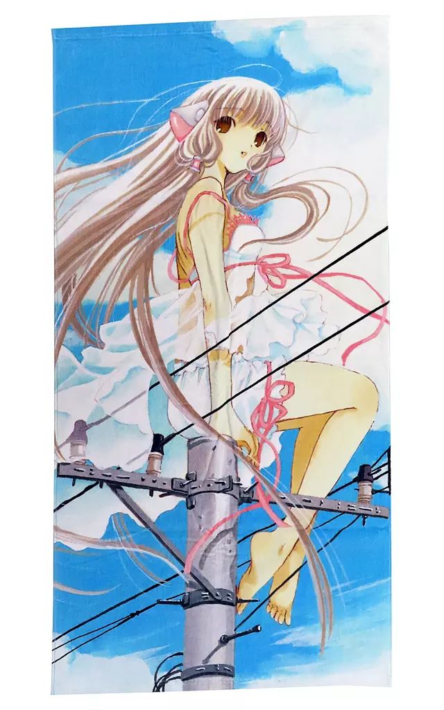 タオル 手ぬぐい ちょびっツ ビジュアルバスタオル ちょびっツ CLAMP展グッズ