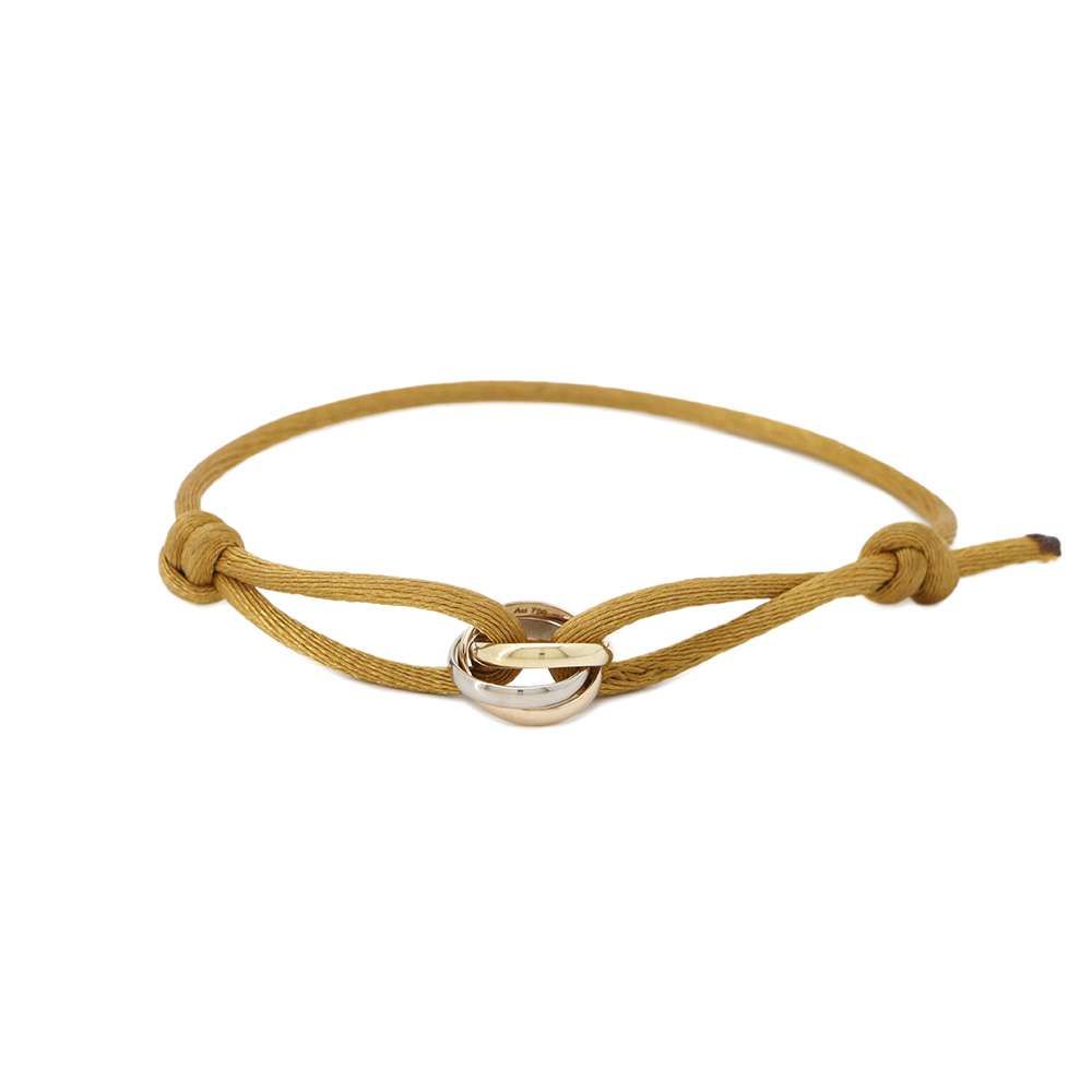 カルティエ ブレスレット トリニティ コードブレスレット K18WG|K18YG|K18PG B6016700 Cartier
