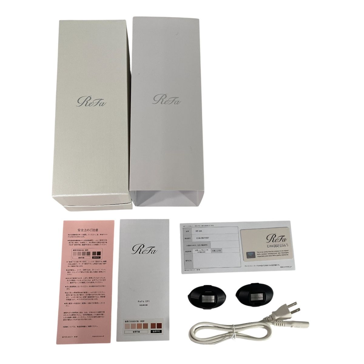 MTG Refa RE-BA-00A 光美容器 ムダ毛 美肌 ムダ毛 脱毛 ハイ