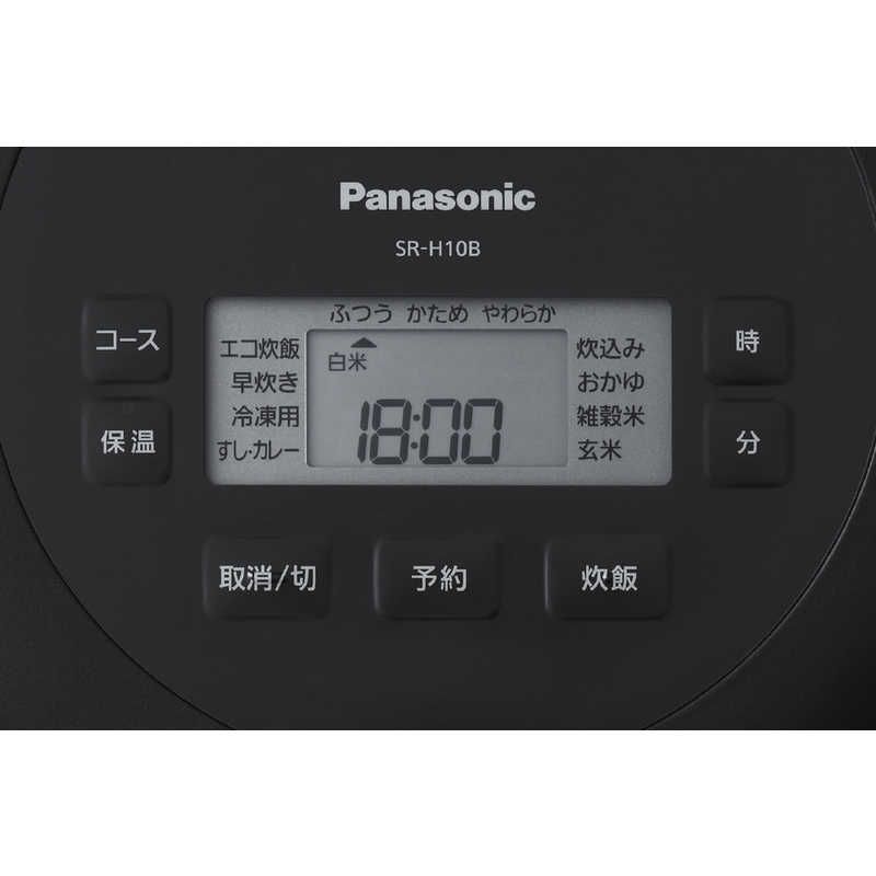 未開梱 パナソニック Panasonic 炊飯器 5.5合 IH SR-H10B-K WWW_KANDAIZUMI_COM