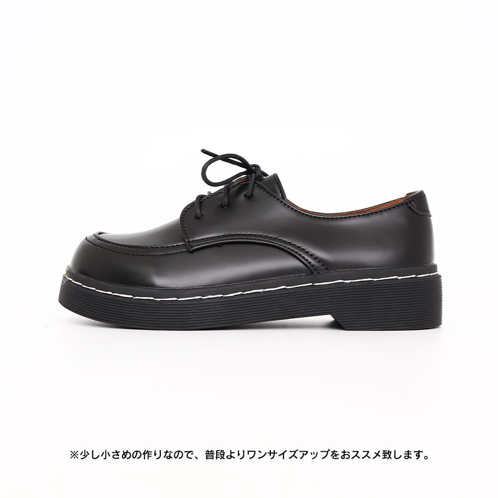 ESPOIR ブラウン ドレスシューズ穴あきデザイン フォートゥースリーデザインズ 086 テラコッタ｜中綿入りで