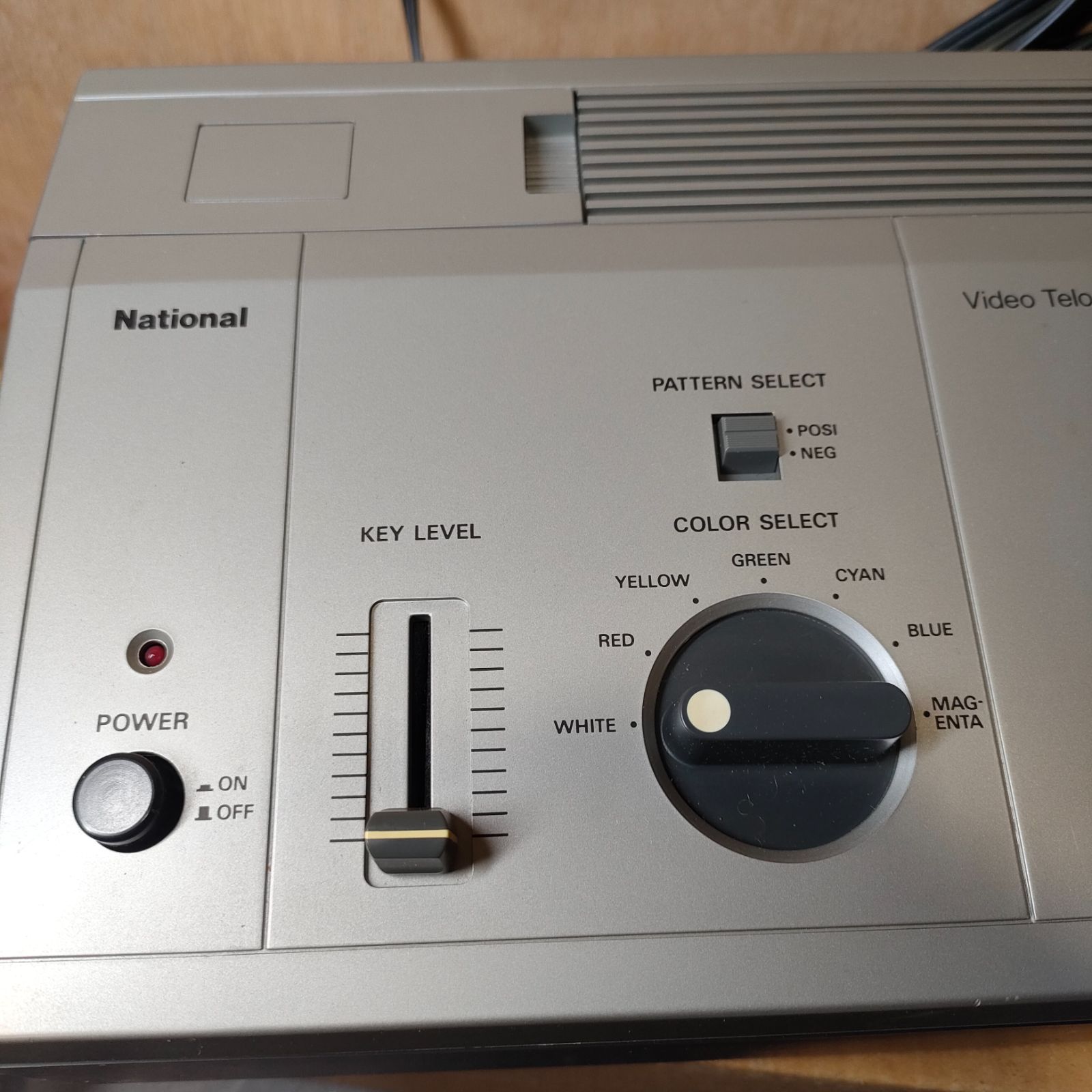 15-2【超美品・レア・通電確認済み】ナショナル National ビデオ