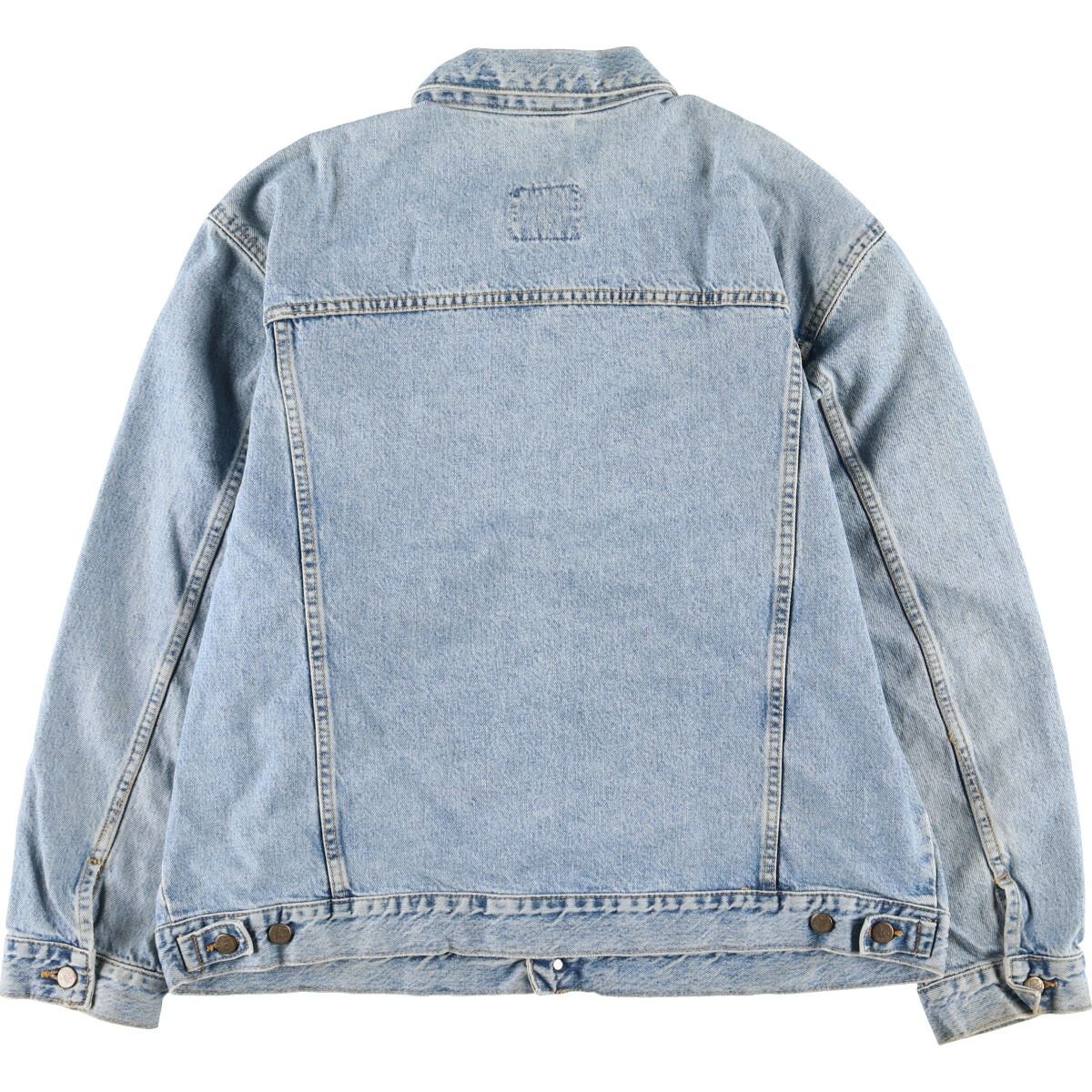 古着 リー Lee SANFORIZED デニムジャケット Gジャン メンズXXL