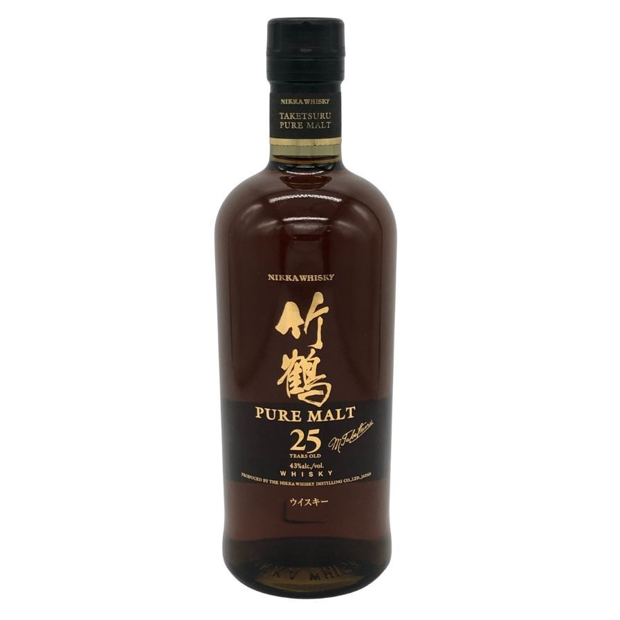 東京都 ◆ニッカ 竹鶴 25年 ピュアモルト 700ml 43 N0