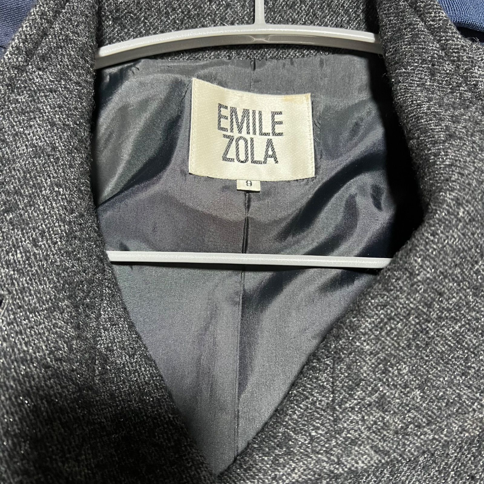 Z251 EMILE ZOLA エミールゾラ スタンドカラー ジャケット コート