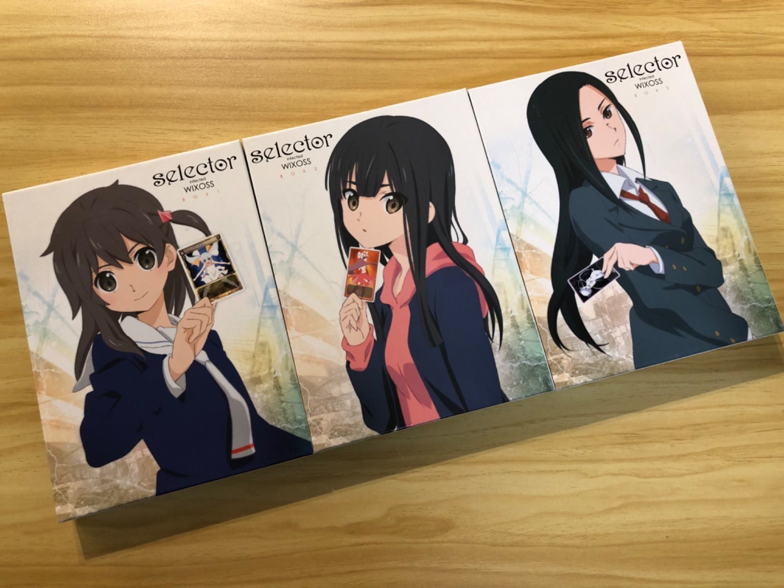 中古] [Blu-ray+CD] selector infected WIXOSS BOX 1〜3 [初回
