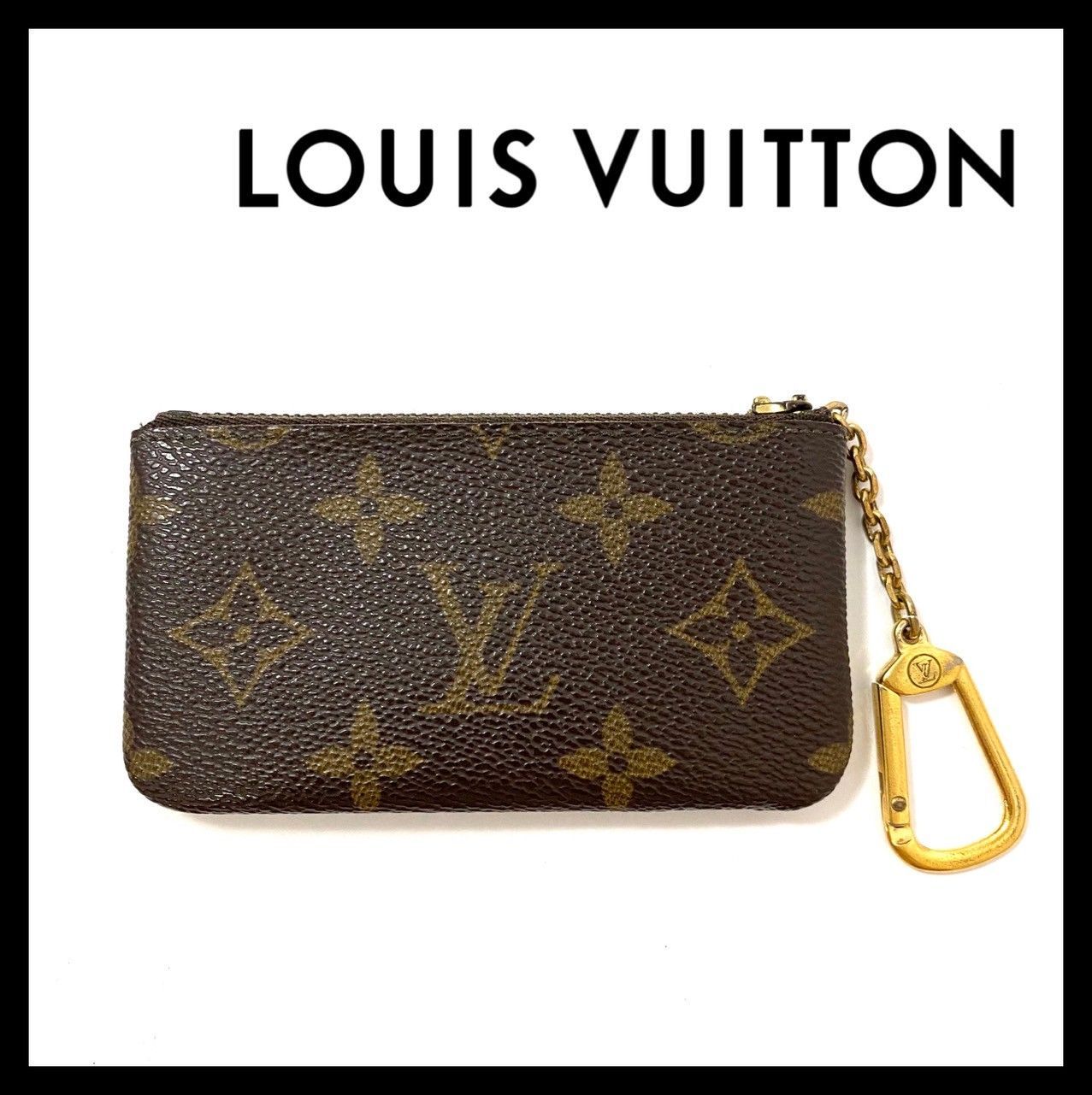 M【LOUIS VUITTON】ポシェットクレ モノグラム コインケース