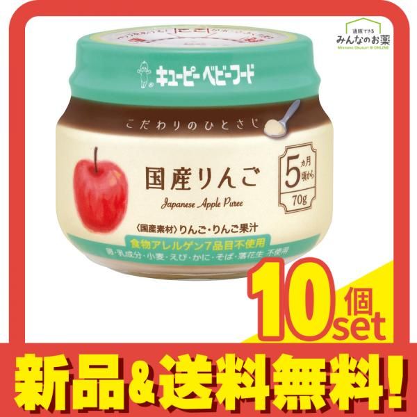 こだわりのひとさじ国産りんご 70g 10個セット まとめ売り