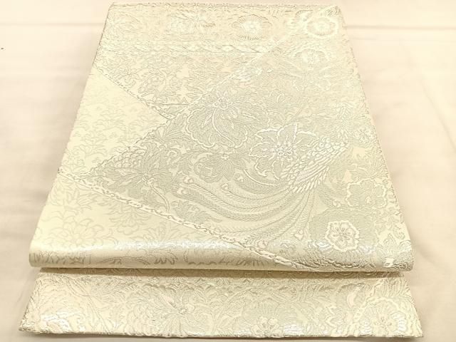 ZF-1117 袋帯 唐織 華紋 正絹 六通 高級 逸品 V9887 ○高級 正絹 唐織 六通 袋帯 - メルカリ