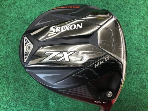 ダンロップ SRIXON ZX5 Mk II 10.5° ドライバー DR 純正特注シャフト フレックスS メンズ 男性用 右利き 右用 Cランク ゴルフクラブ