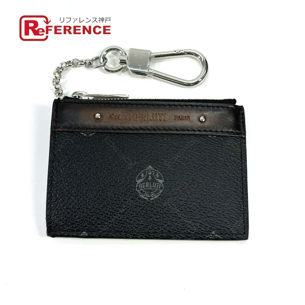 超美品【BERLUTI /ベルルッティ】カード・小銭入れ 美品 Berluti ベルルッティ ブナ スクリットレザー コイン / カード