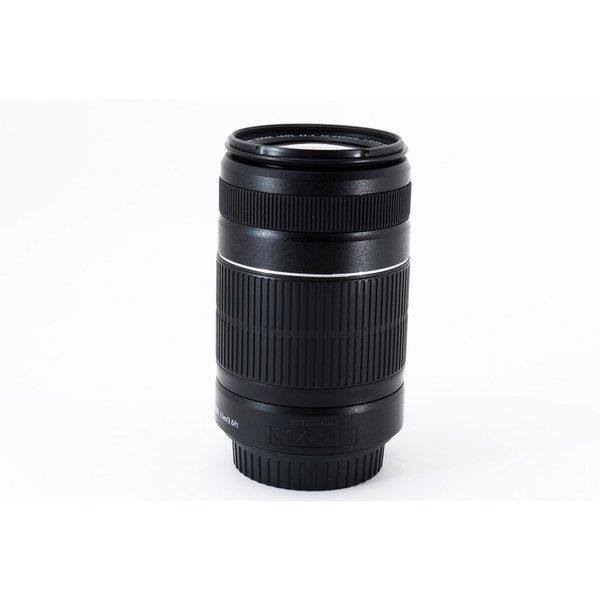 極美品 Canon EF-S 55-250mm ズームレンズ CANON EF-S 55-250mm F4-5.6 IS II 望遠ズームレンズ [中古