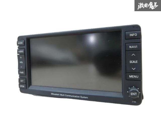 実動外し 三菱 純正 8750A224 NR-261JM-07PA13 J-05 カーナビ