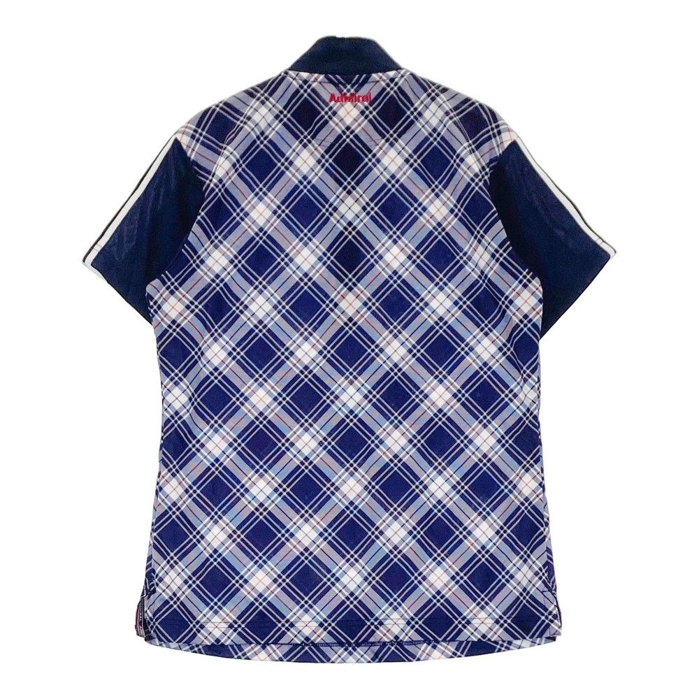 サイズ：L ADMIRAL アドミラル ハーフジップ 半袖Tシャツ