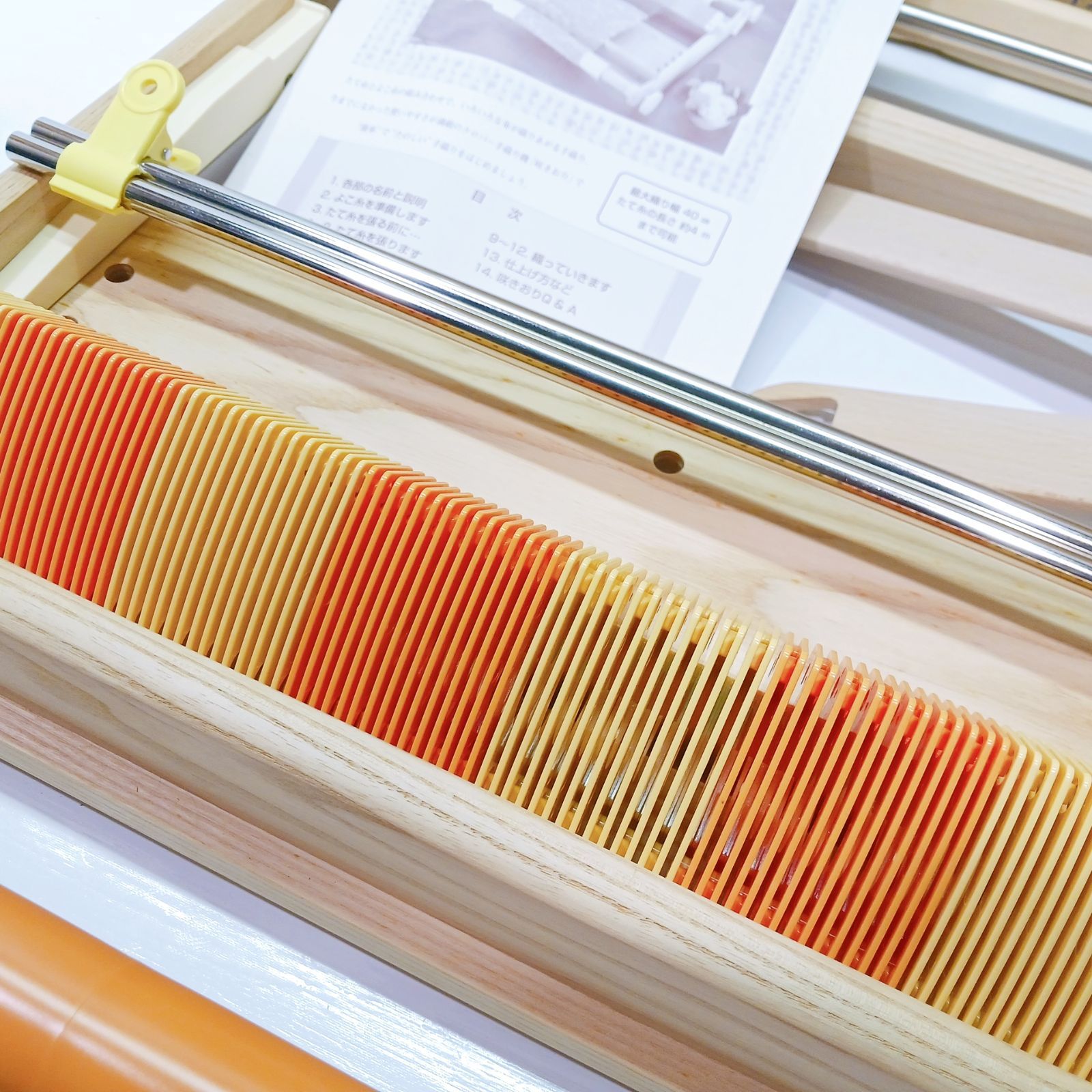 Clover クロバー 咲きおり 手織り機 40cm 中古品 Clover クロバー 咲き