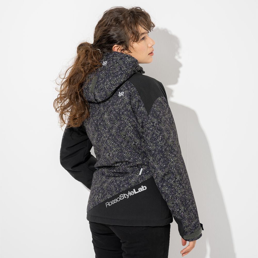 在庫限り レディース バイク用 秋冬 ソフトシェルジャケット 撥水 防風