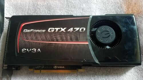 良好な EVGA NVidia Gece GTX 470 PCIe 1.2GB GDDR5 グラフィックス ビデオ カード GPU