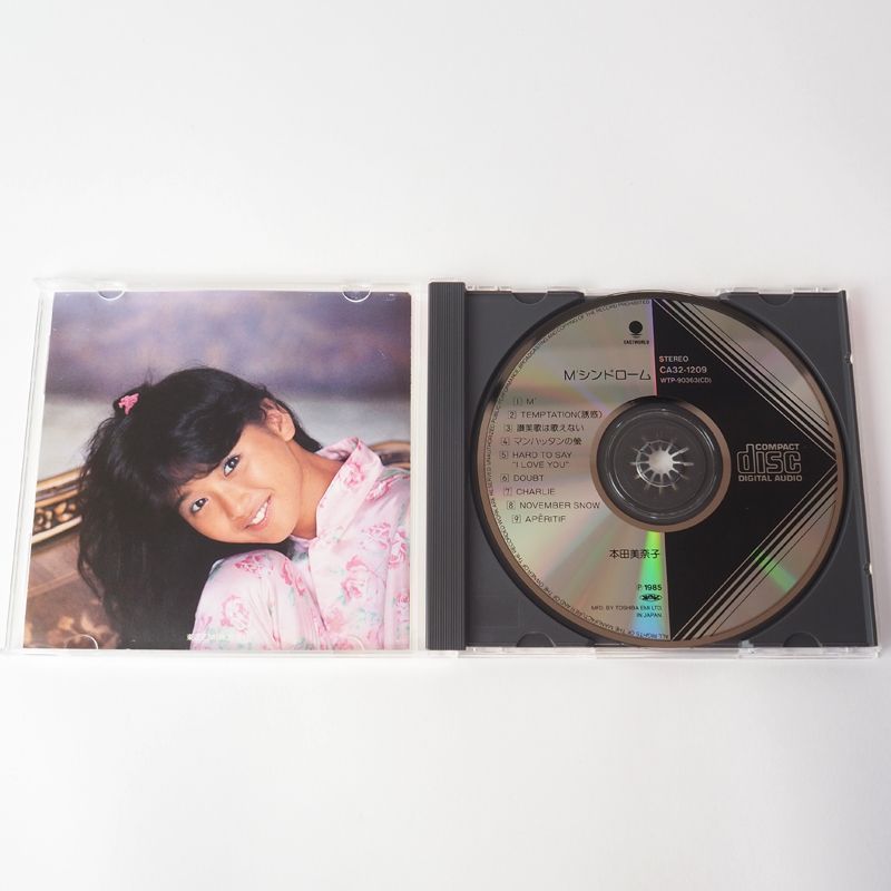 本田美奈子 M'シンドローム Temptation(誘惑) 1985年盤/CA32
