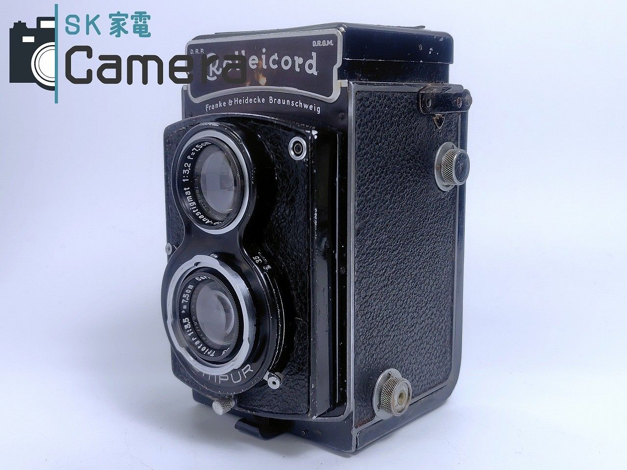 Rolleicord Carl Zeiss Jena Triotar 7.5cm F3.5 II型 ローライコード