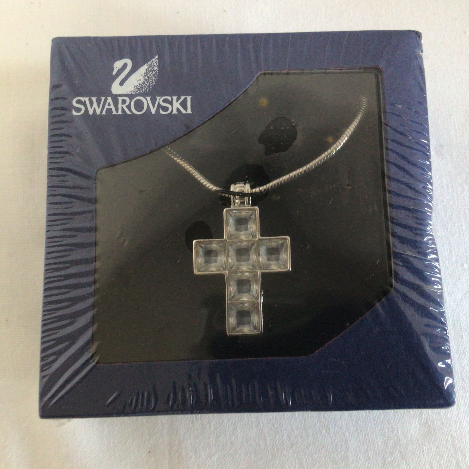 新品未開封】 SWAROVSKI スワロフスキー クロス 十字架 クリスタル 