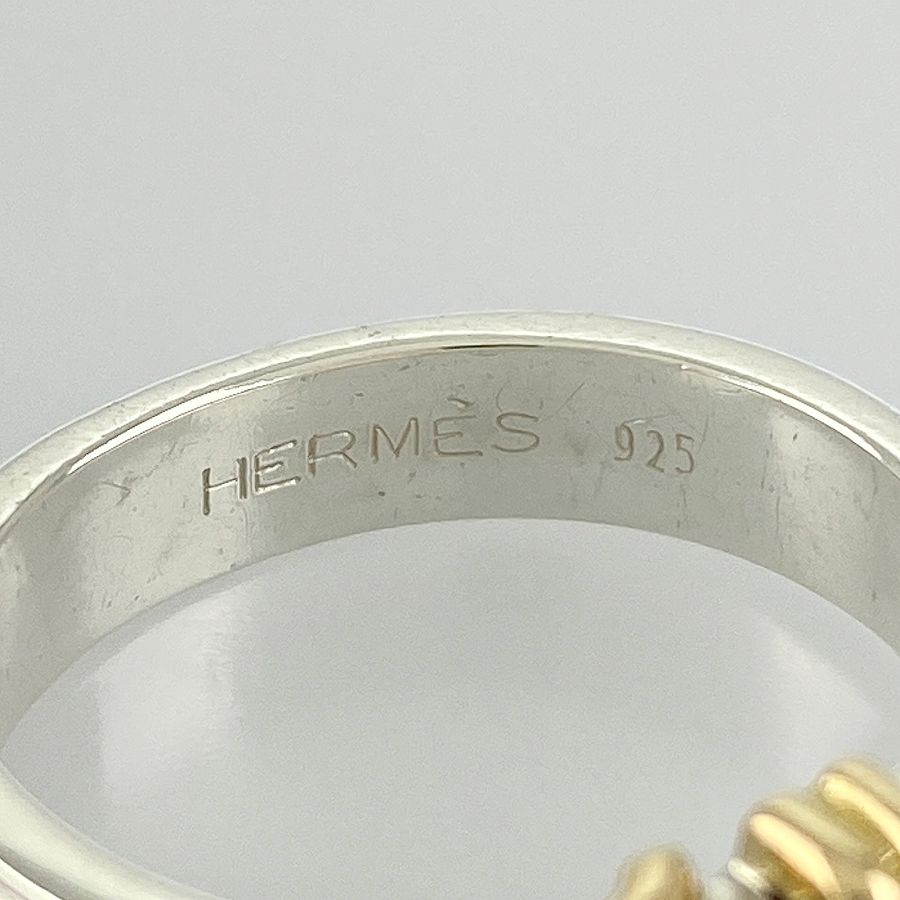 即発送可能 13号相当 Hermès HERMES】エルメス エルメス リング 10号