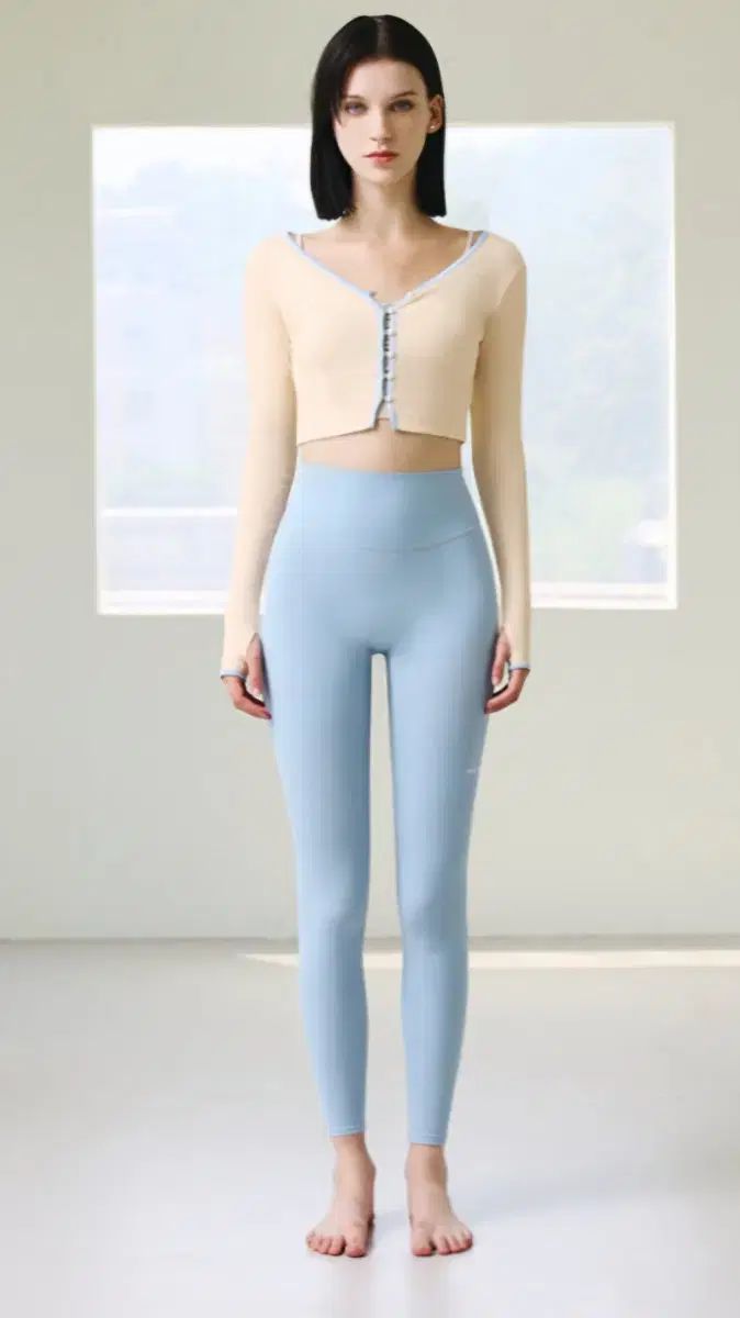 新品 グランデライン カーディガン 節約 ブラトップ レギンス セット