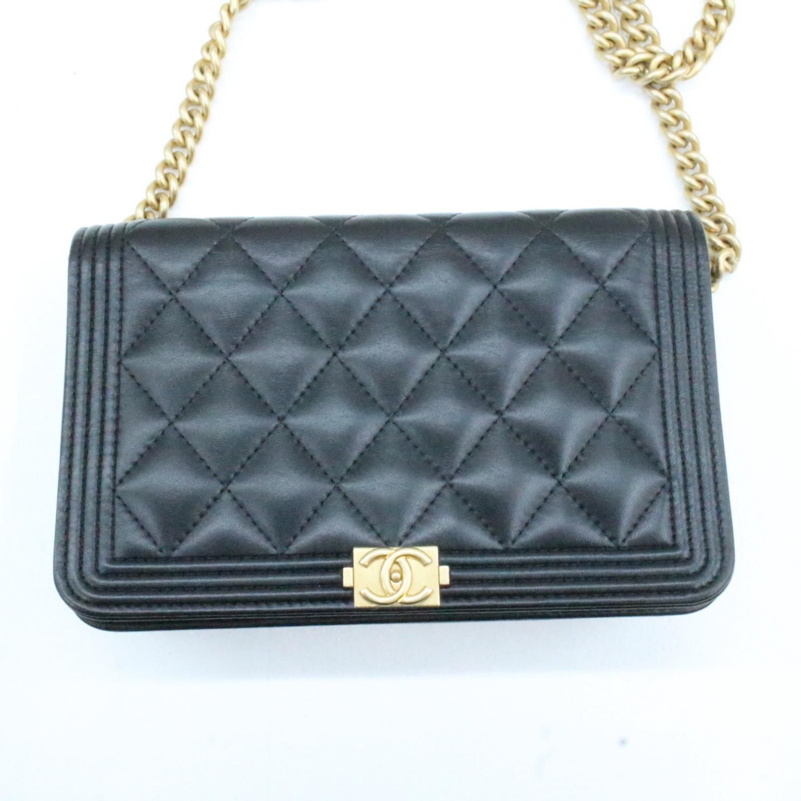 中古・古着通販】CHANEL (シャネル) 長財布 ゴールド｜ブランド