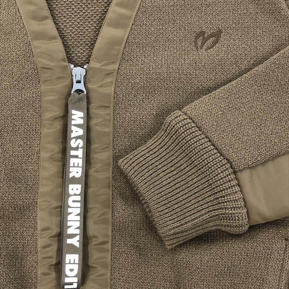 ニット切替ジャケット