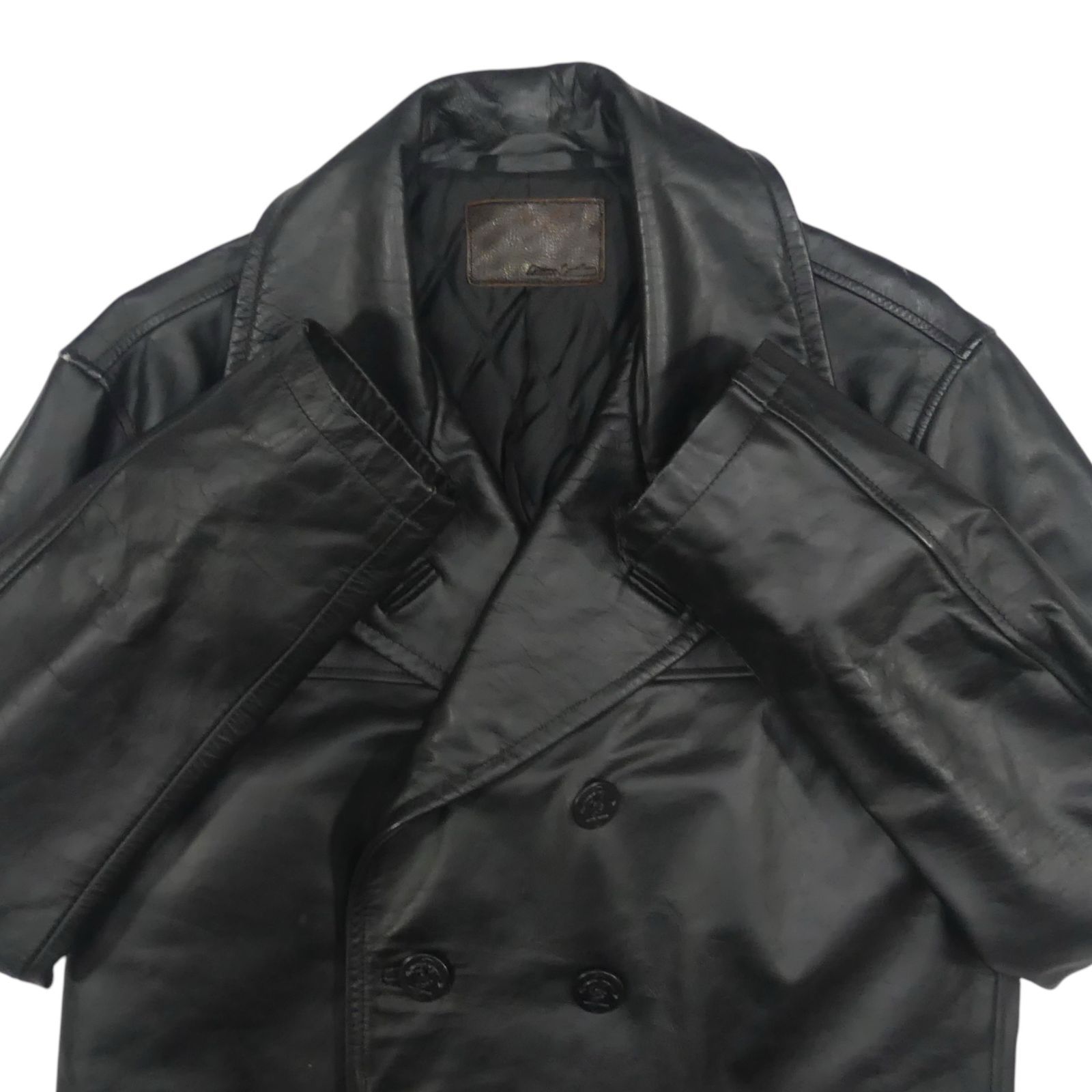 LIUGOO LEATHERS リューグーレザーズ Pコート ピーコート レザー 馬革 
