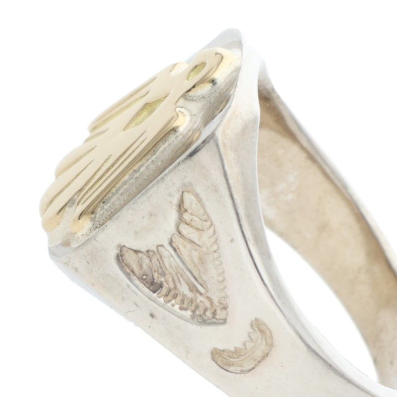 ゴローズgoro's金付き印台リング24号 ゴローズgoro's金付き印台リング24号 ゴローズgoro's金付き印台リング24号