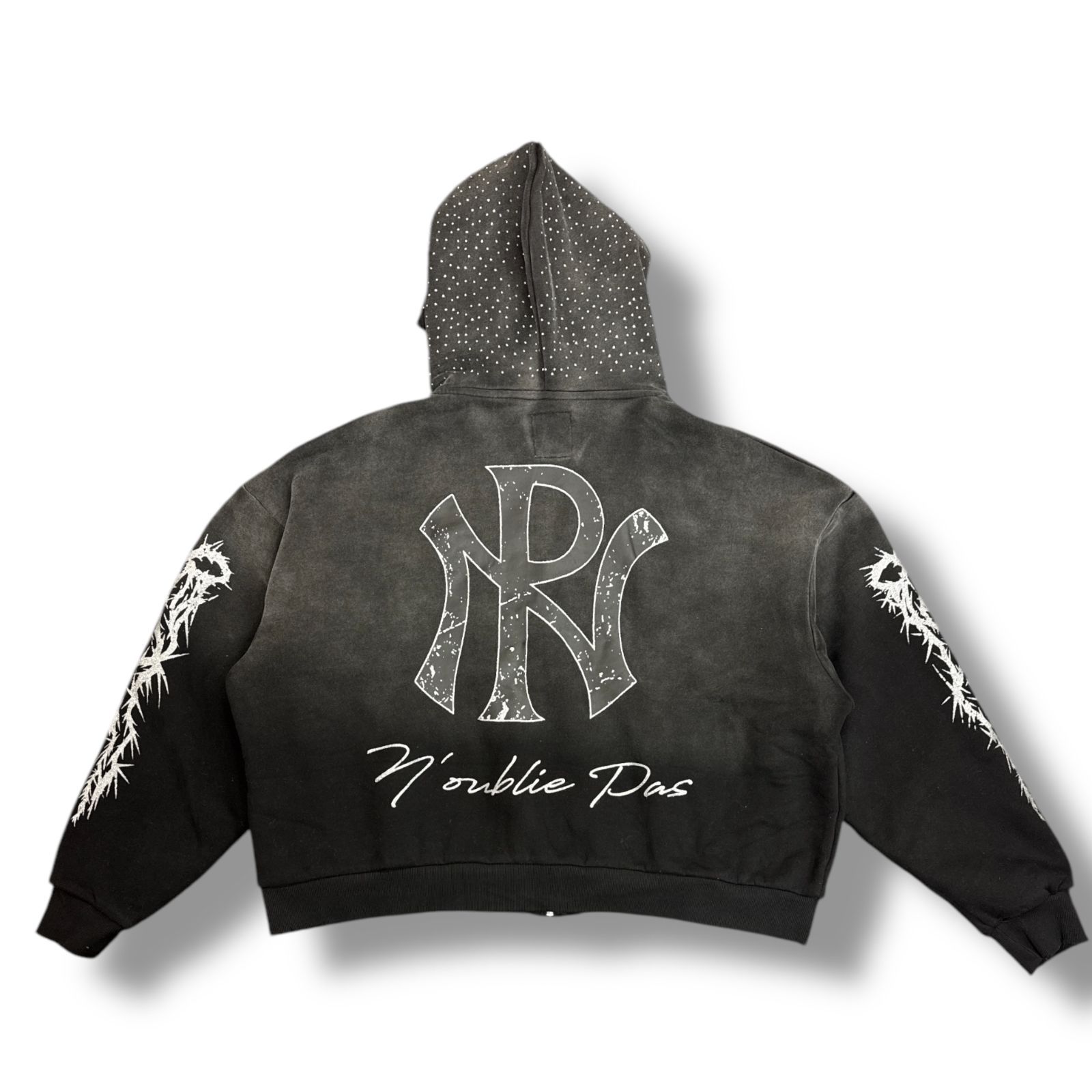 参考上代60280円 未使用品 NOUBLIE PAS Rolls Royce Zip-Up Hoodie
