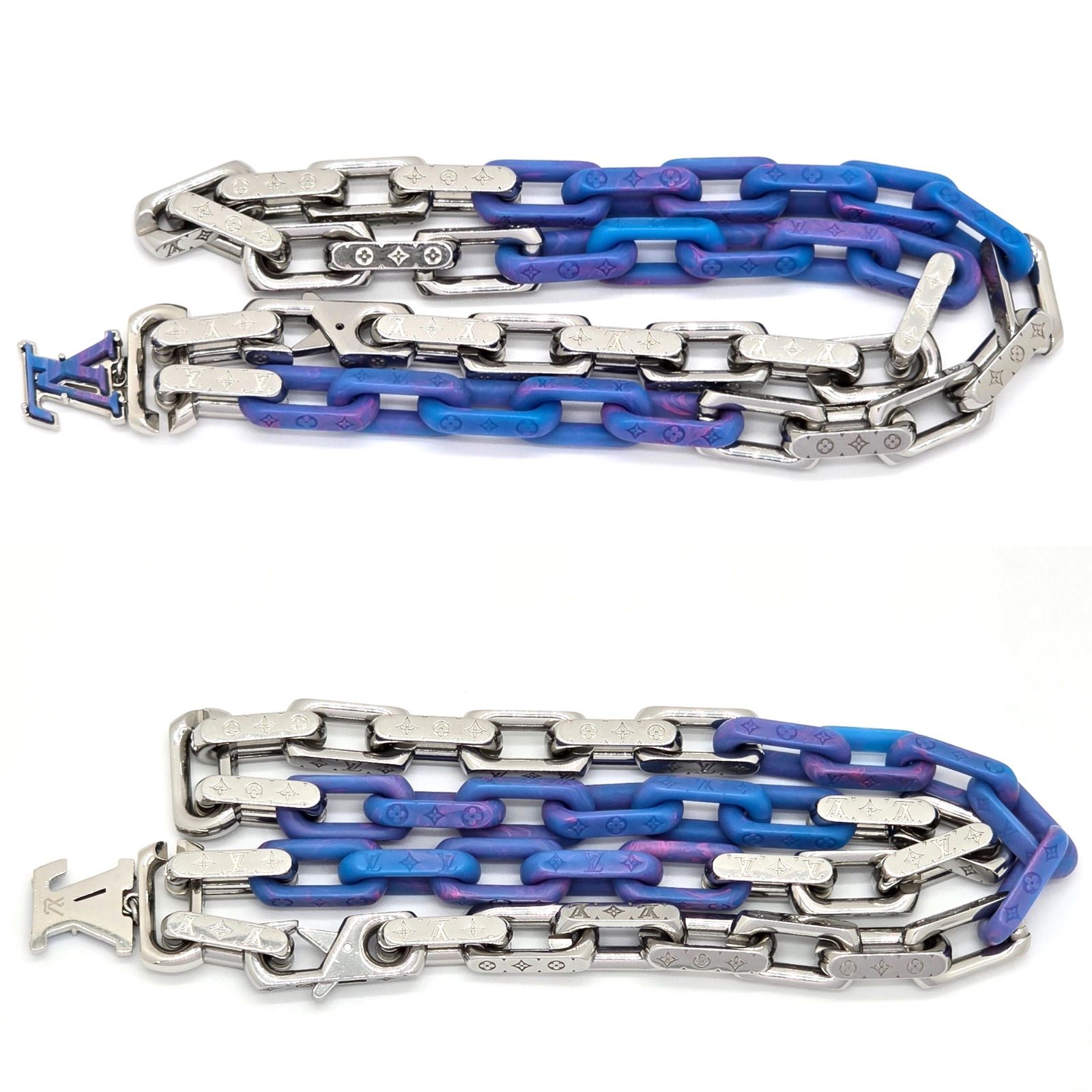 国内発☆【LOUIS VUITTON】ネックレス チャームズ モノグラム LOUIS VUITTON ルイヴィトン M01494 ネックレス・チェーン