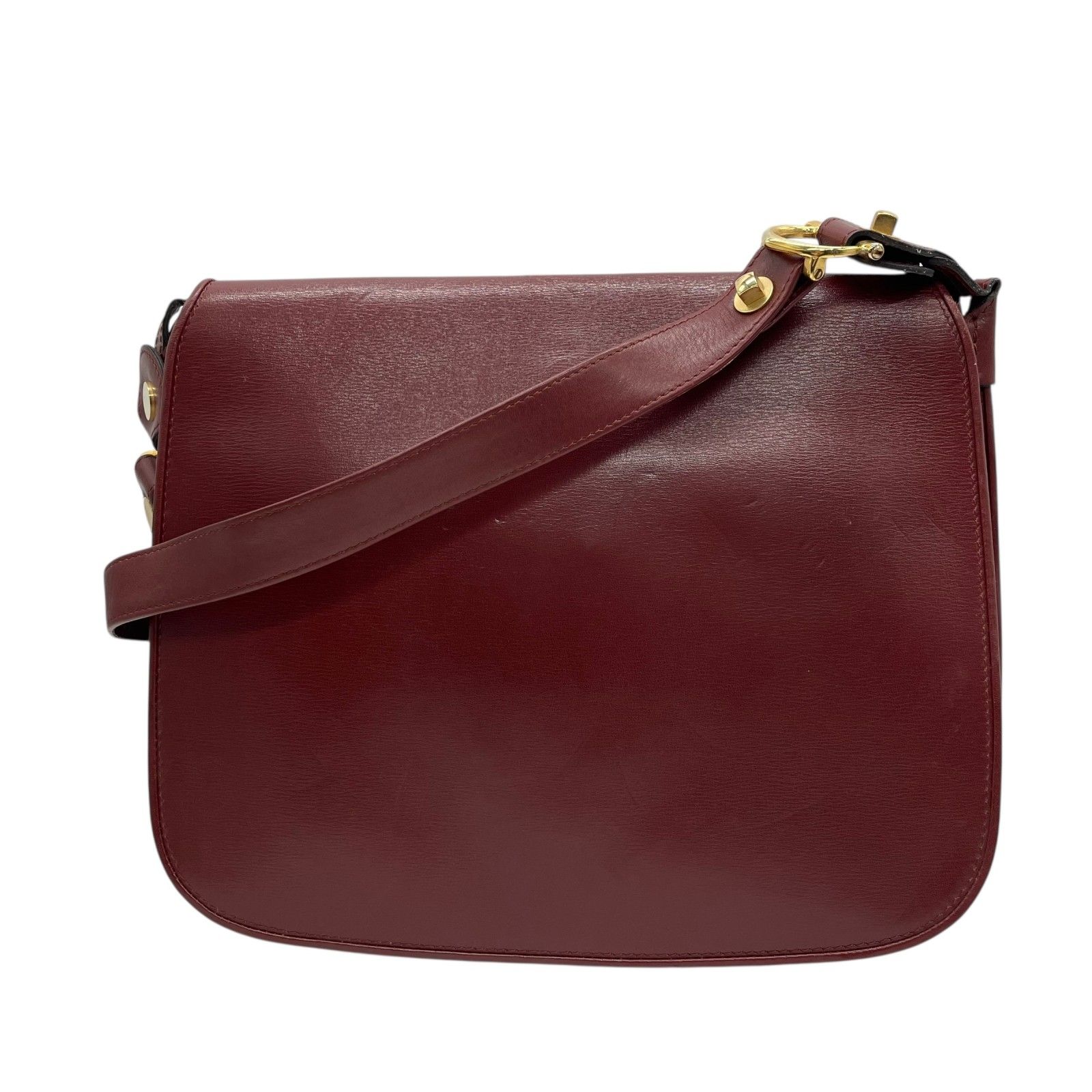美品 Cartier カルティエ マストライン ショルダーバッグ 斜