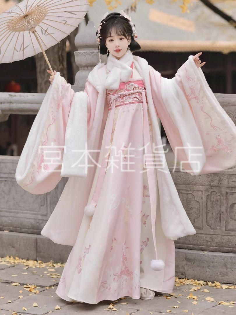 HF-188 豪華刺繍 漢服 かんふく 古風衣装 レトロ風 中華ロリータ コスプレ ワンピース 唐装 仙女服 中華風 美しい刺繍