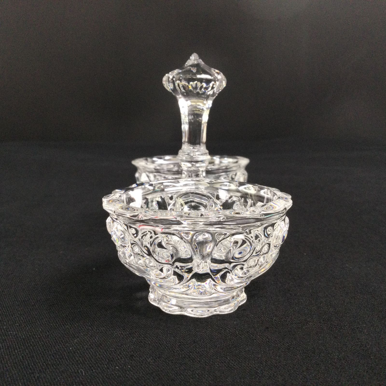 1309 Baccarat バカラ ソルト＆ペッパー ケース エッグ スタンド