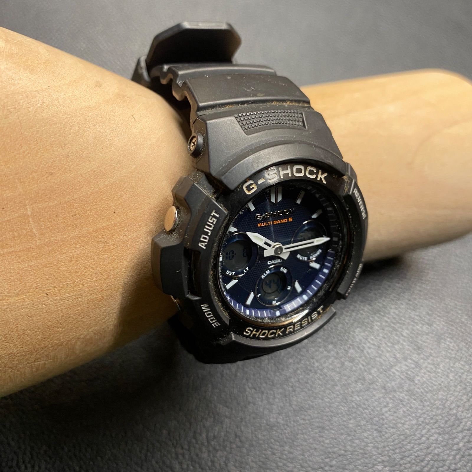 CASIO カシオ AMG-M100SB G-SHOCK メンズ 腕時計 タフソーラー マルチ 