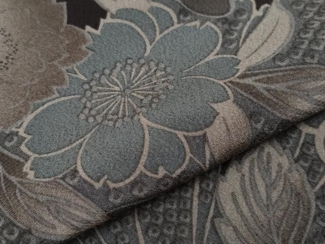 平和屋本店■極上　撫松庵　小紋　草花文　洗える着物　未使用　CYAA1604s5 平和屋本店□極上 撫松庵 小紋 草花文 洗える着物 未使用 CYAA1604s5