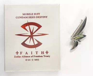 ★未使用★機動戦士ガンダムSEED DESTINYザフト軍 FAITH バッジ 中古】バッジ・ピンズ(キャラクター) ザフト軍 FAITH(フェイス